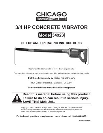 Real redhead galleries Harbor freight concrete vibrator